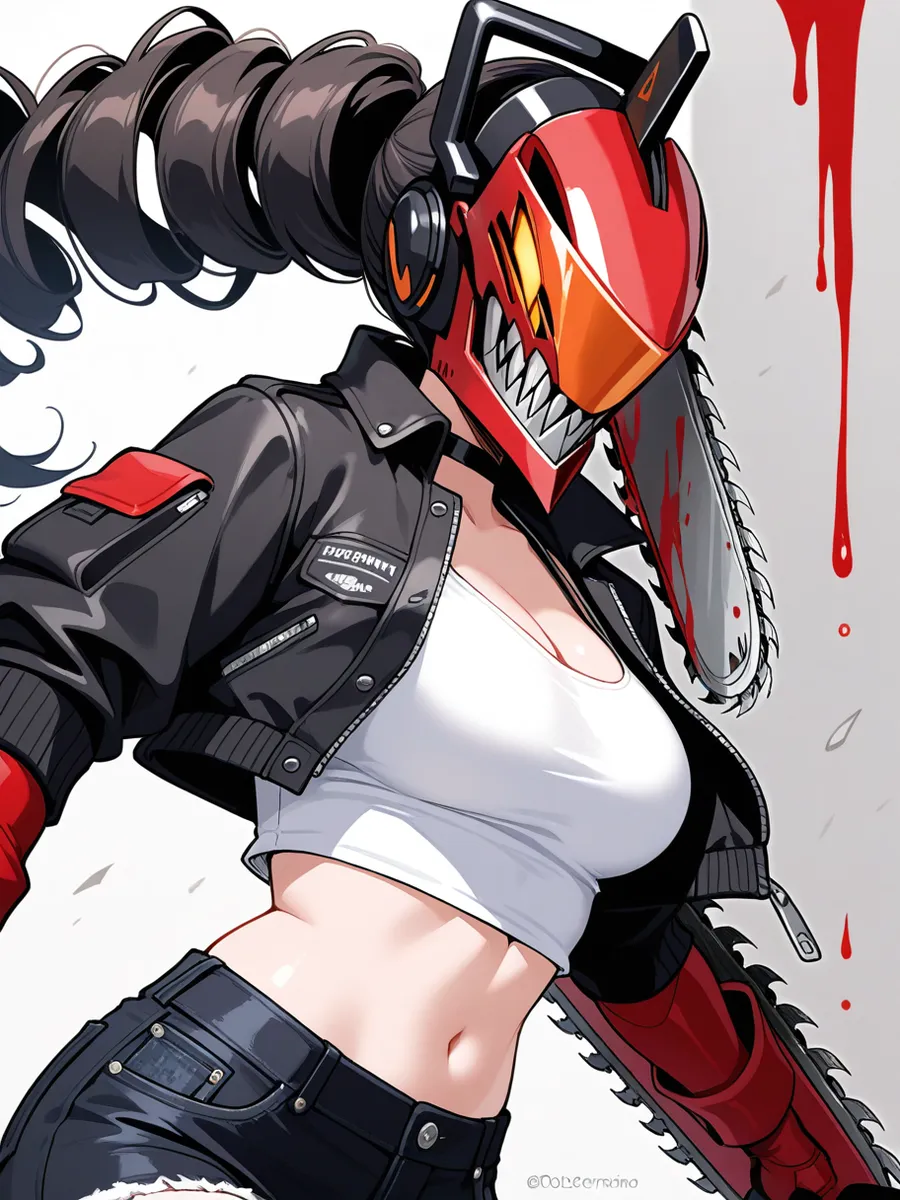 Chat with Drill girl killer, the Anime character AI chatbot