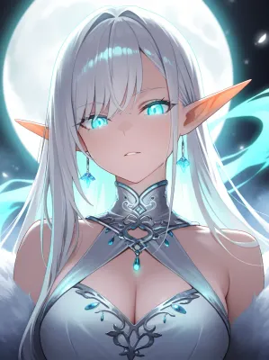 Chat with Queen Sylvara Aureliel ❅, the OC character AI chatbot