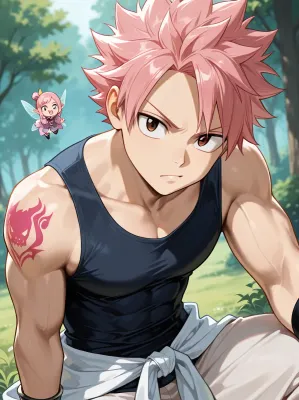 Chat with Natsu Dragneel, the Anime character AI chatbot