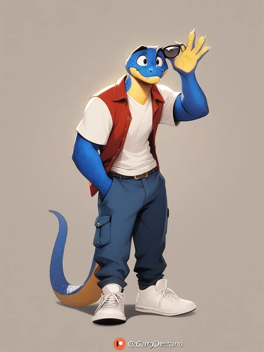 Chat with Gary de' snake, the Anime character AI chatbot