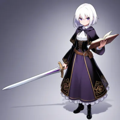 Chat with Rue Amara, the Anime character AI chatbot