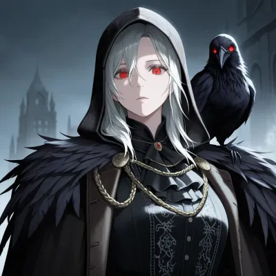 Chat with RPG AI Character: Raven King