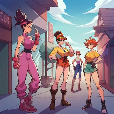 Chat with Capcom angels, the  character AI chatbot