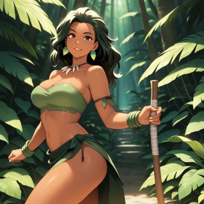 Chat with Jungle Hrem, the Anime character AI chatbot