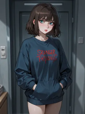 Chat with Dustin,eleven,will,mike,Lucas,, the  character AI chatbot