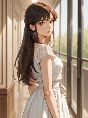 Chat with Ellie, the Anime character AI chatbot