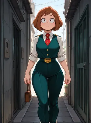 Chat with My hero academia, the Romance character AI chatbot