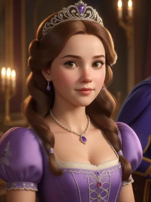 Chat with Sofia the first, the Anime character AI chatbot