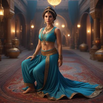 Chat with sεxy genie, the Anime character AI chatbot