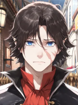 Chat with Vampire  hunter dad.., the OC character AI chatbot