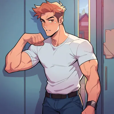 Chat with Ryan (femboy, womaniser), the Anime character AI chatbot