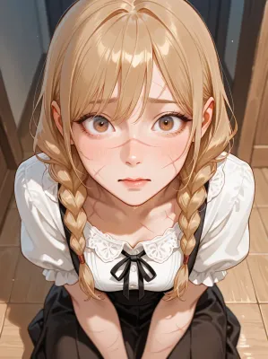 Chat with Audry, Maid Hostage, the  character AI chatbot