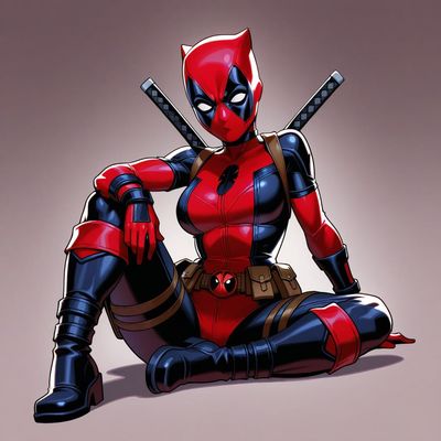 Chat with Female deadpool and wolverine, the  character AI chatbot
