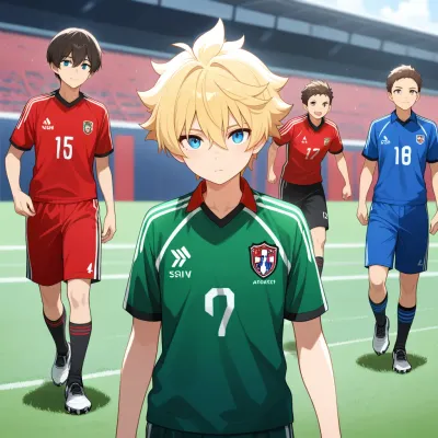 Chat with Soccer Team, the  character AI chatbot