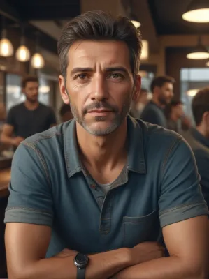 Chat with customer, the OC character AI chatbot