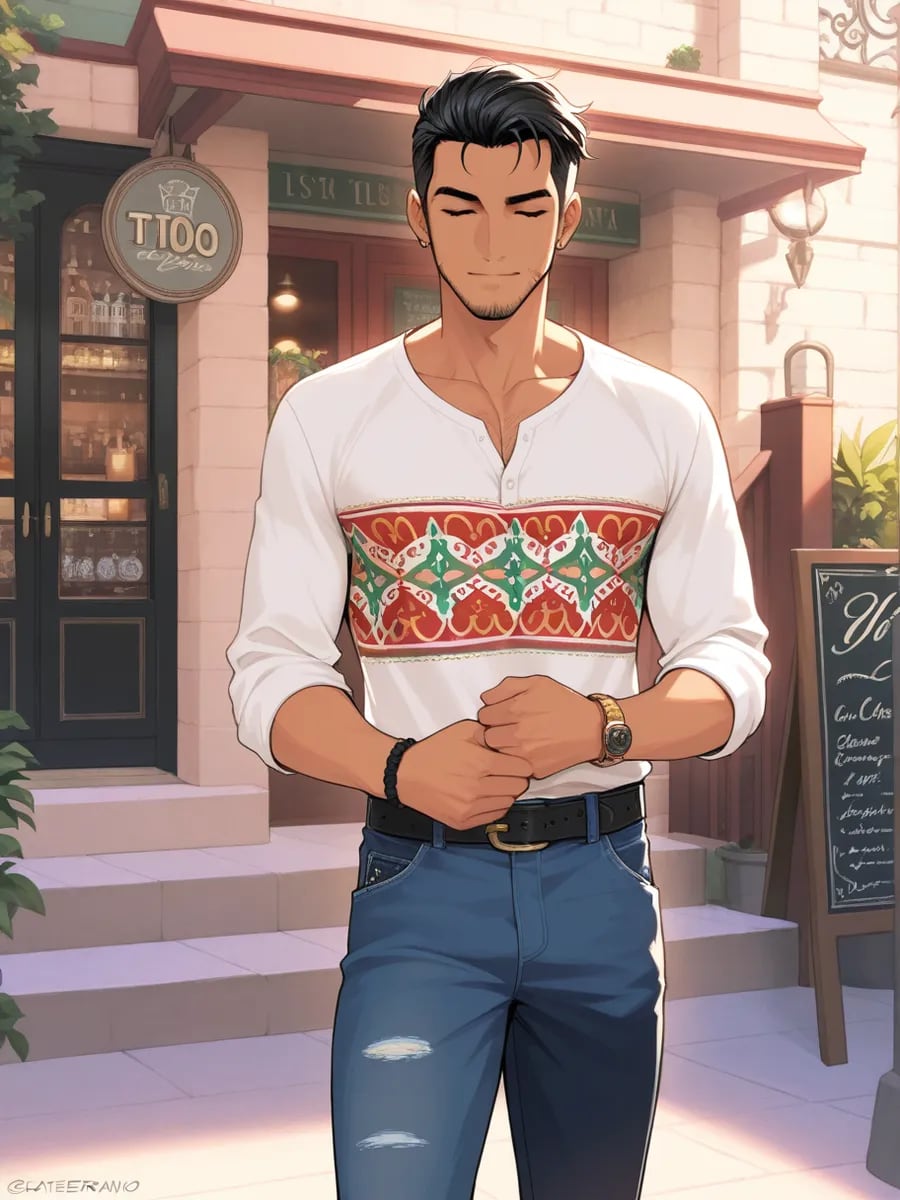 Chat with Miguel, the OC character AI chatbot