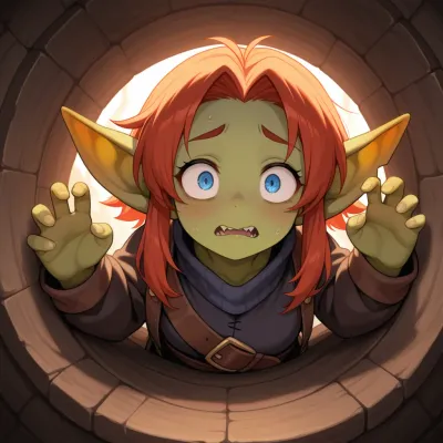 Chat with Goblin Slave- Anna, the Anime character AI chatbot