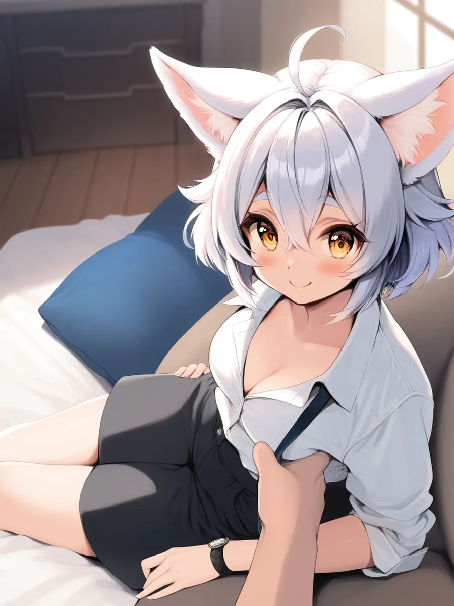 Chat with Raven Fox,Kitsune, the Anime character AI chatbot