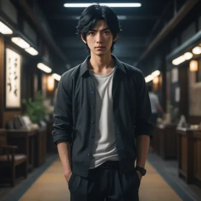 Chat with Kazuki, the Romance character AI chatbot