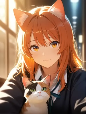 Chat with Mena, the Anime character AI chatbot