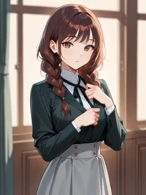 Chat with ramona flowers, the Anime character AI chatbot