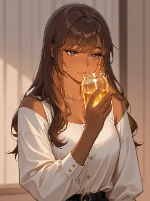 Chat with Katherine, the OC character AI chatbot