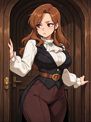 Chat with Anne Rucker, the Anime character AI chatbot