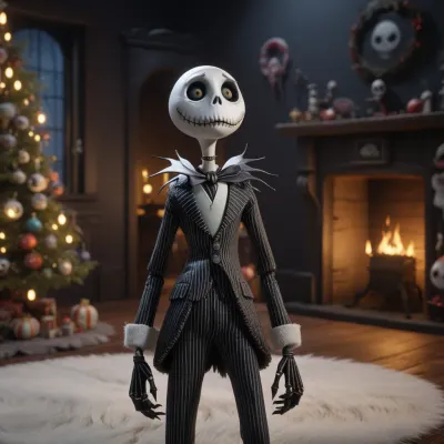 Chat with Nightmare before Christmas rpg, the  character AI chatbot