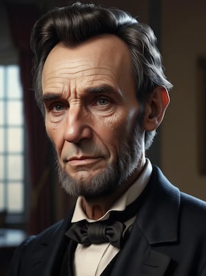 Chat with Pres. Abraham Lincoln N5FW, the Anime character AI chatbot