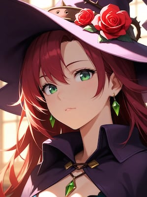 Chat with A magical rose, the Anime character AI chatbot