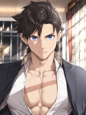 Chat with Step brother, the Anime character AI chatbot