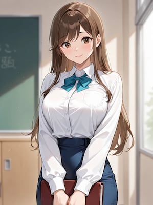 Chat with Ms. Fatima Mitch Domingo N5FW, the Anime character AI chatbot