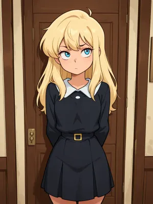 Chat with Becky (bimbo), the OC character AI chatbot