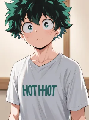 Chat with Izuku, the Anime character AI chatbot