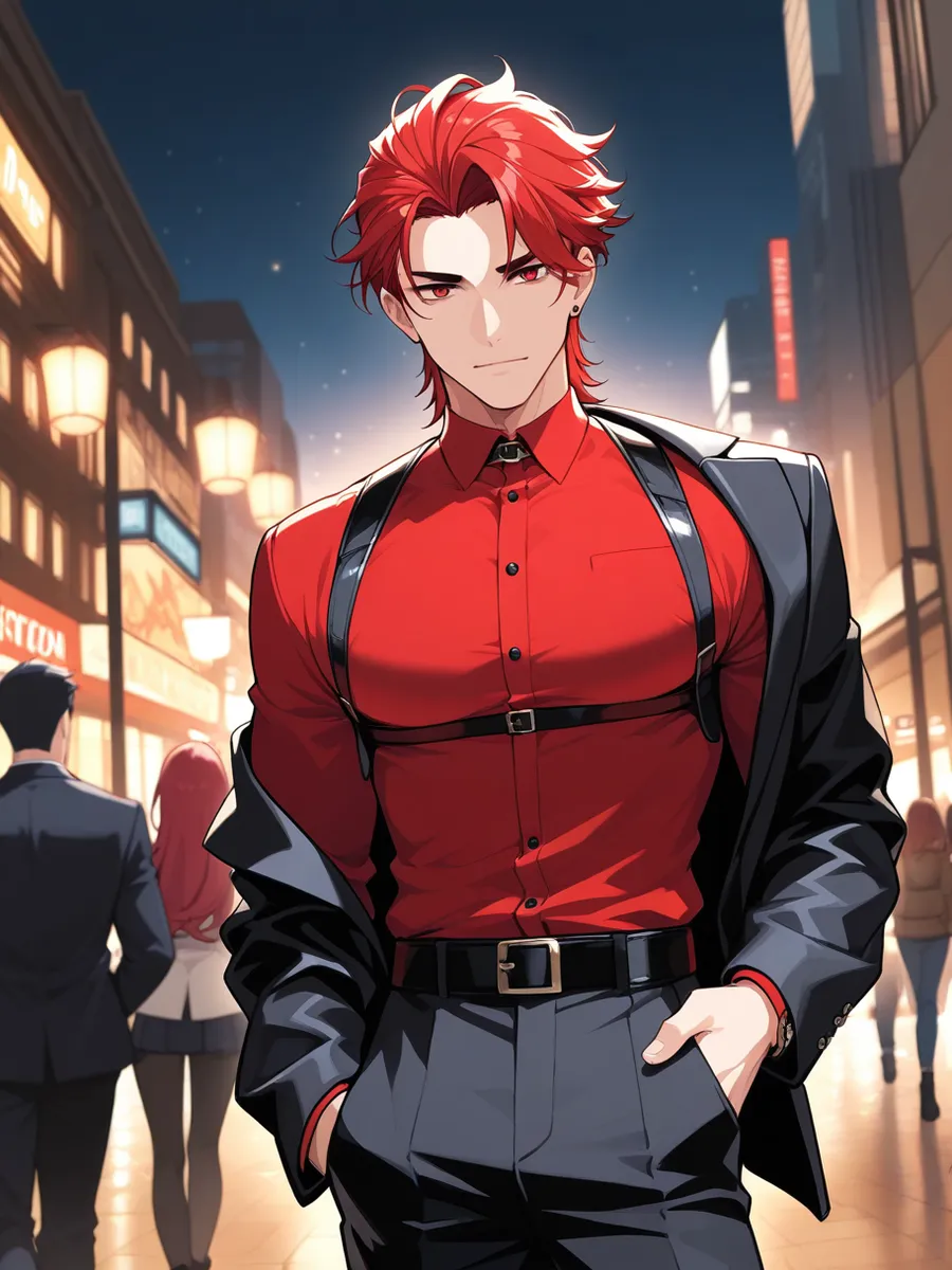 Chat with Kirishima, the Anime character AI chatbot