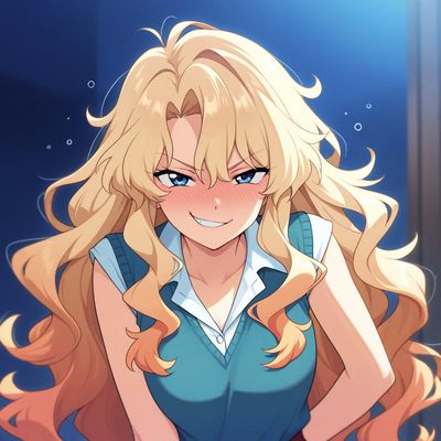 Chat with samantha, the Anime character AI chatbot