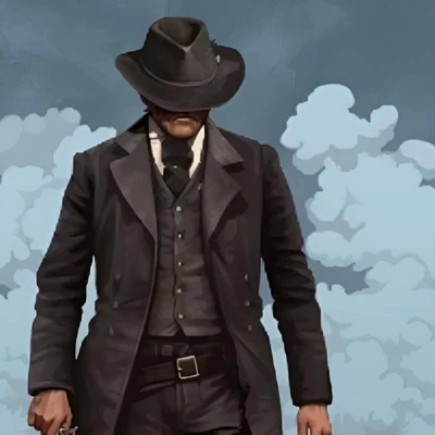 Chat with gunslinger, the Cartoon character AI chatbot