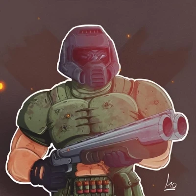 Chat with Doomguy, the Anime character AI chatbot