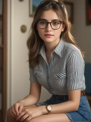 Chat with homeschooler/ rae, the OC character AI chatbot