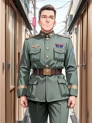 Chat with General Thompson, the OC character AI chatbot