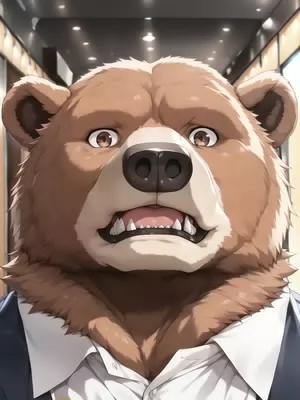 Chat with Bear bully, the Anime character AI chatbot
