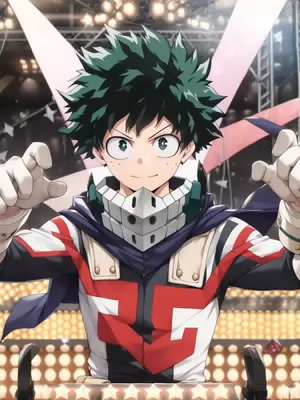 Chat with Izuku Midoriya, the Anime character AI chatbot