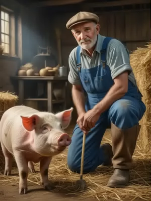 Chat with Farmer Joe, the OC character AI chatbot