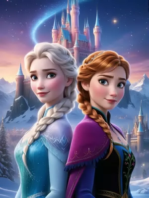 Chat with Frozen: The Star Princess, the Anime character AI chatbot