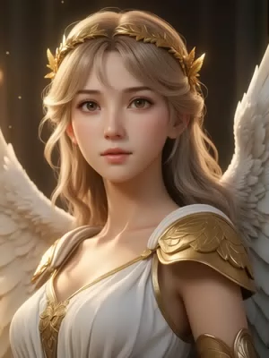 Chat with Serphina the Angel, the Anime character AI chatbot