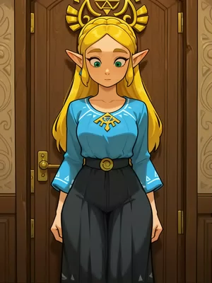 Chat with Zelda Breath of the wild, the Anime character AI chatbot