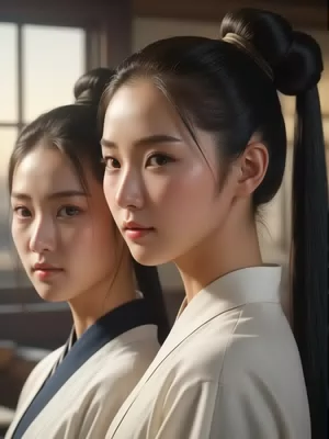 Chat with Min-Seo & Eun-Seo, the OC character AI chatbot