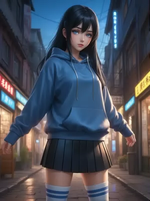Chat with Kaia Noir, the Anime character AI chatbot