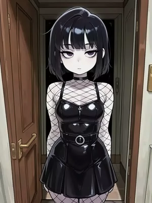 Chat with Goth Roommate, the Anime character AI chatbot