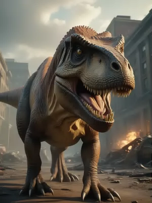 Chat with DINOSAUR APOCALYPSE, the RPG character AI chatbot